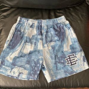 Eric Emmanuel "EE" Mesh Shorts Blue